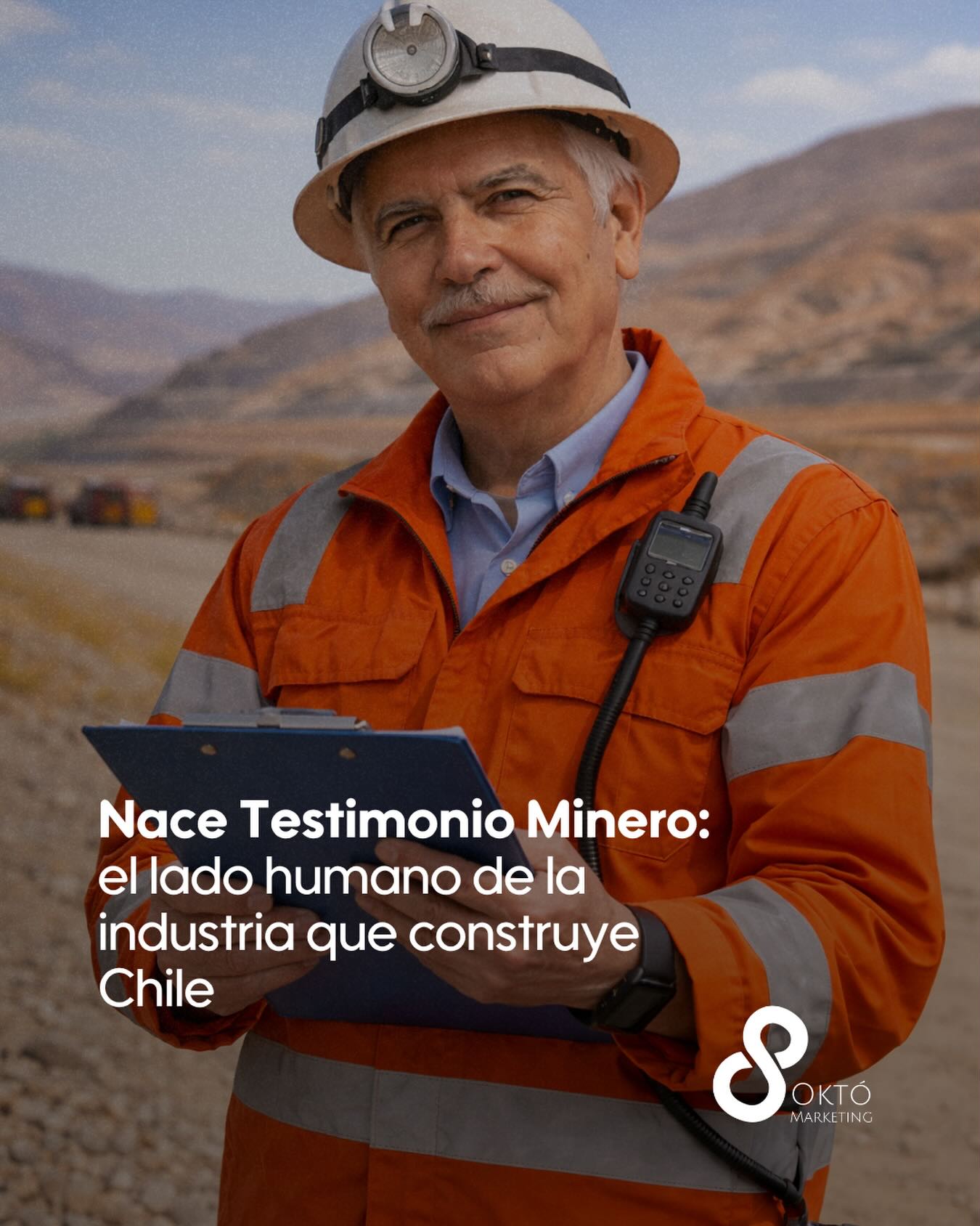 🌀Estamos ad portas de estrenar Testimonio Minero.

Un espacio donde queremos detenernos —aunque sea un momento— para mirar con más atención una industria que construye el país, pero que no siempre nos damos el tiempo de comprender.

Más que entrevistas, son conversaciones.
Historias reales. Trayectorias. Decisiones.
Personas que viven la minería día a día, con todo lo que eso implica.
Nos interesa ir al hueso, pero sin perder la belleza.

Porque creemos que también hay valor en cómo se cuentan las cosas. Estamos muy contentos con lo que viene y esperamos que nos acompañen en este lanzamiento.

🔗 Si quieren conocer más sobre el proyecto, les dejo nuestro sitio en la BIO. 

¡Se viene! 
Felipe Lira